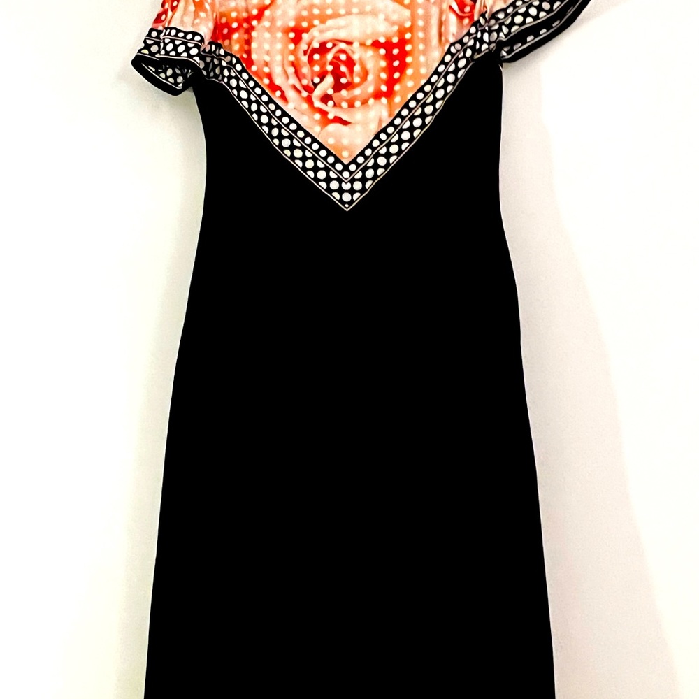 Adorable Roberto Cavalli silk and stretch sheath dress